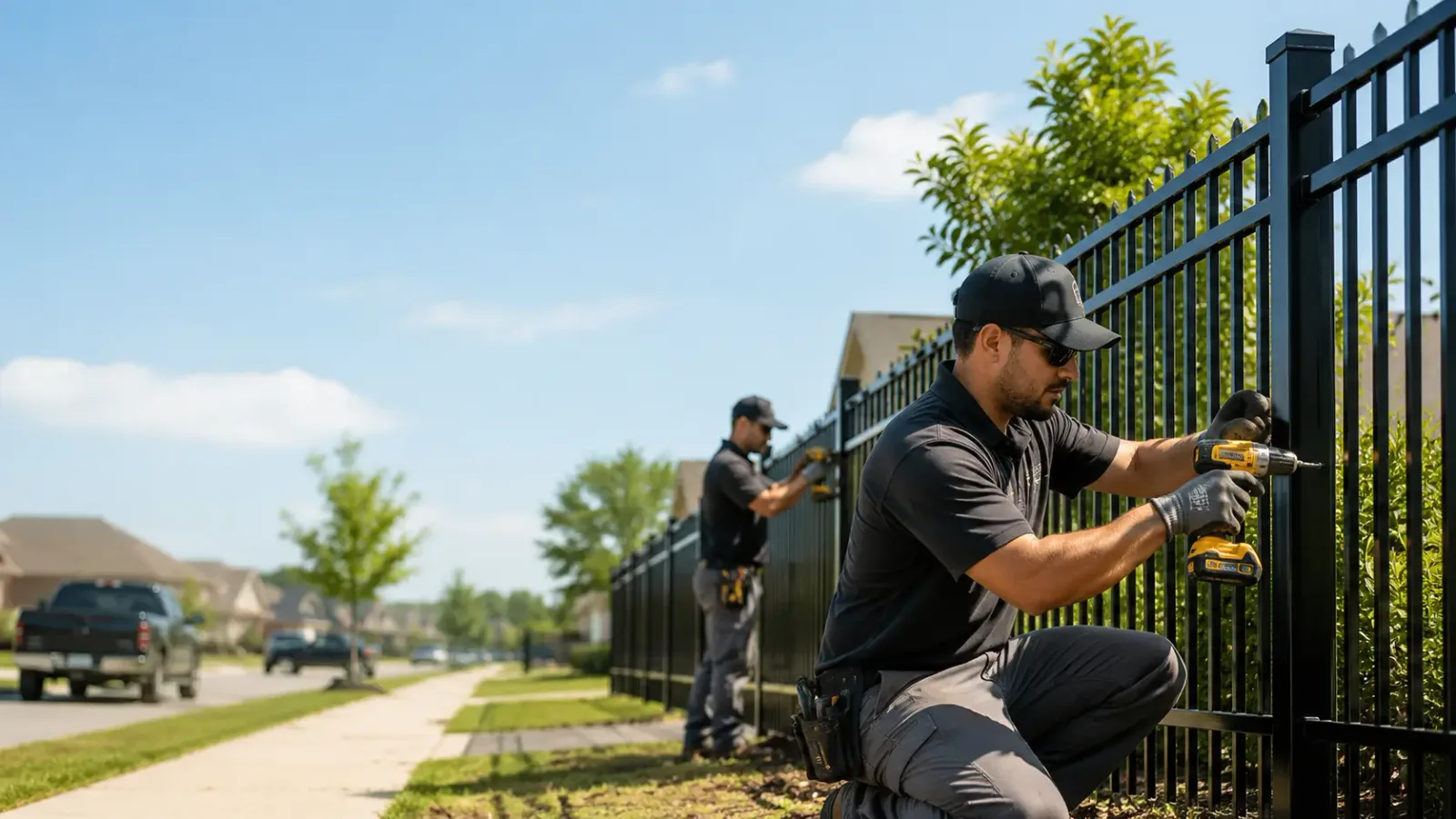 Metal Fence Installation in Wallisville, TX